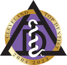 Cleveland Top Dentist 2004 Through 2023 badge